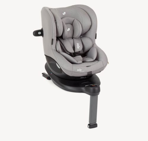 Joie scaun auto I-Spin rotativ 360 R pentru 61-105 cm R129 - Gray Flannel