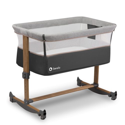 Lionelo Leonie 3in1 patut co-sleeper - Grey Stone