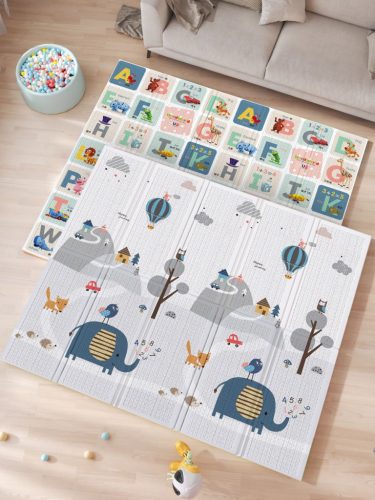 Foxter salteluta educationala interactiva (180x200) - Elefant albastru