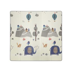   Foxter salteluta educationala interactiva (180x200) - Elefant albastru