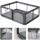 Foxter Uncle L tarc de joaca (157x187 cm) - Gri