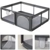 Foxter Uncle XL tarc de joaca (187x207 cm) - Gri