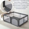 Foxter Uncle XL tarc de joaca (187x207 cm) - Gri