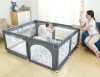Foxter Uncle XL tarc de joaca (187x207 cm) - Gri