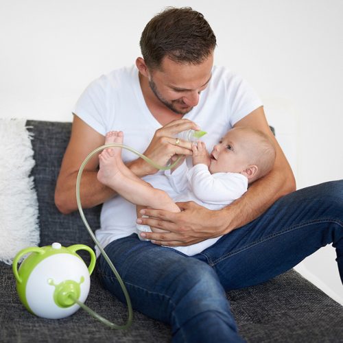 Nosiboo Pro 0-6 Gray aspirator nazal electric